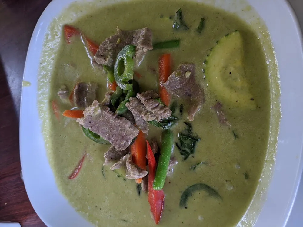 Green Curry with Beef